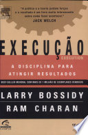 Capa do livro Execução, de Larry Bossidy e Ram Charan.