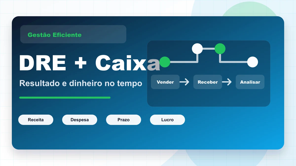 Capa gráfica sobre TEF, conferência de cartões, acerto de caixa e conciliação financeira no varejo.