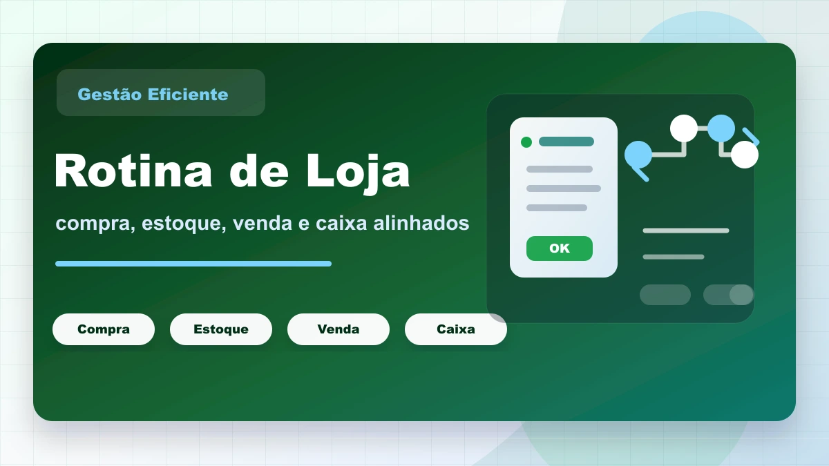 Capa sobre processos de mercado, conectando compra, estoque, venda e decisão.